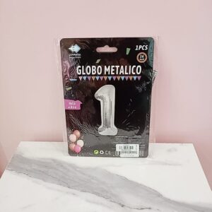 Globo plata #1