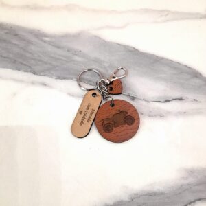 LLavero de Madera