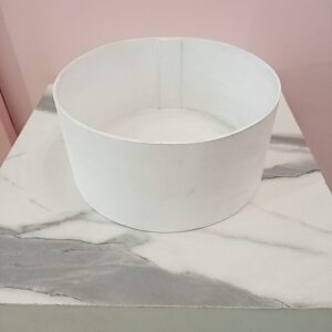 Caja Circular Blanca