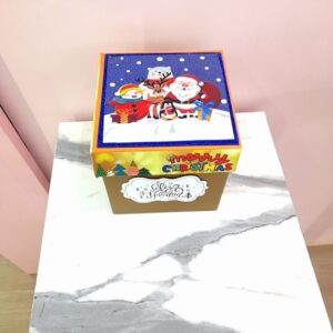 Cajas Medianas de Feliz Navidad