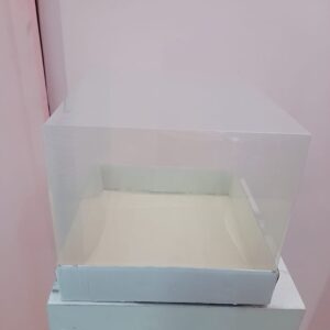 Caja Transparente Cuadrada