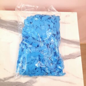 Confeti Azul Grueso