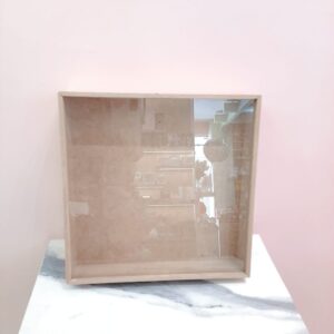 Caja de Madera con Vidrio