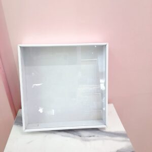 Caja Blanca con Vidrio