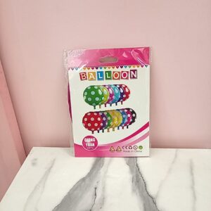 Globo Rosado con Puntos