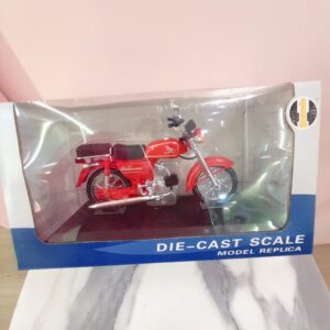 Moto roja die-cast scale