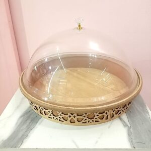 Cúpula Grand y Base de Madera