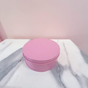 Caja Metálica Rosada