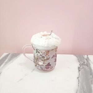 Vela de Milkshake de Fresa
