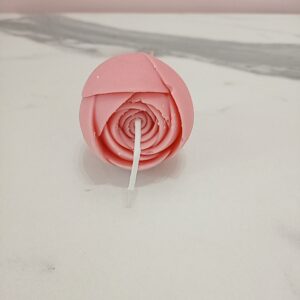 Vela de rosa de bola para arreglo