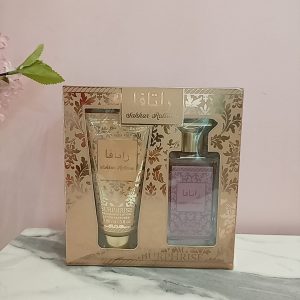 Set perfume y crema Sahhar Rattava